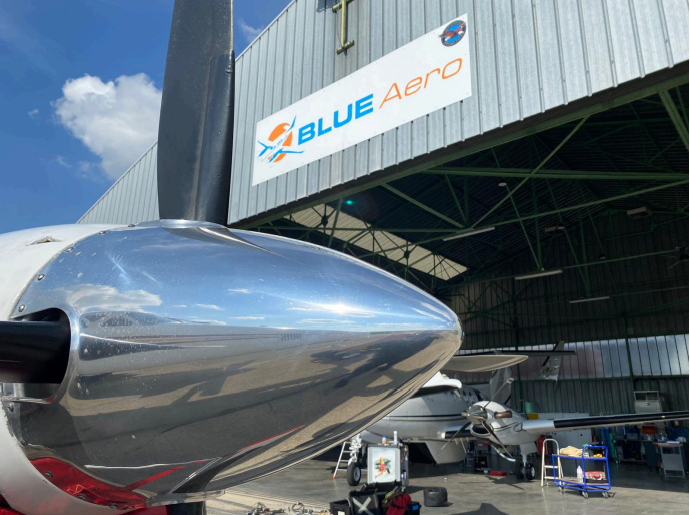 blue aero